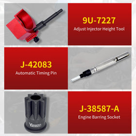 Yuesstloo 9U-7227 injector height gauge detail for accurate protrusion measurement benefit