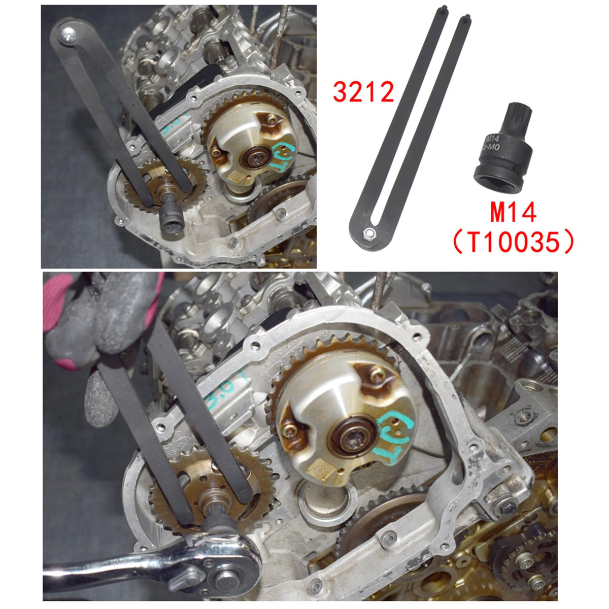 Yuesstloo alignment plate detail showing precise holes and fit accuracy