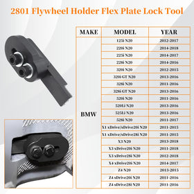 Yuesstloo balance shaft tools layout enabling correct sprocket and chain repair