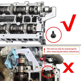 Yuesstloo camshaft alignment tool detail highlighting precision machining for correct cam phasing