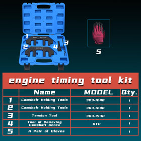 Yuesstloo camshaft holding tool close-up showing hardened steel durability