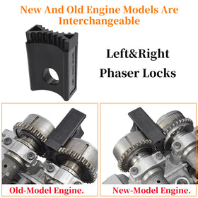 Yuesstloo camshaft holding tool fitting onto camshaft showing accurate alignment benefit