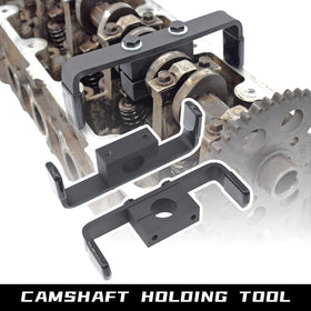 Yuesstloo camshaft retaining tool detail showing precise fit and alignment control
