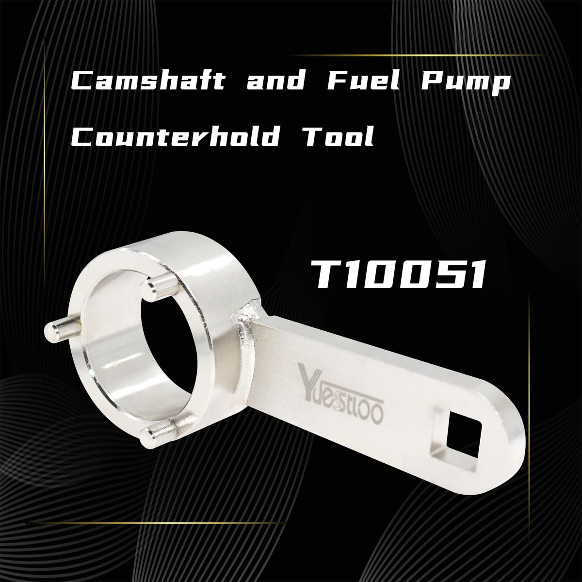 Yuesstloo case open with gloves included for cleaner, safer handling