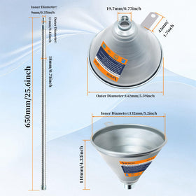 Yuesstloo close-up of filter and threaded connection offering leak-proof protection