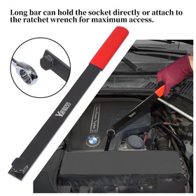 Yuesstloo crowfoot wrenches and adapters for awkward-angle access