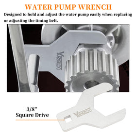 Yuesstloo flywheel and crank locking tools paired to prevent crankshaft rotation reliably