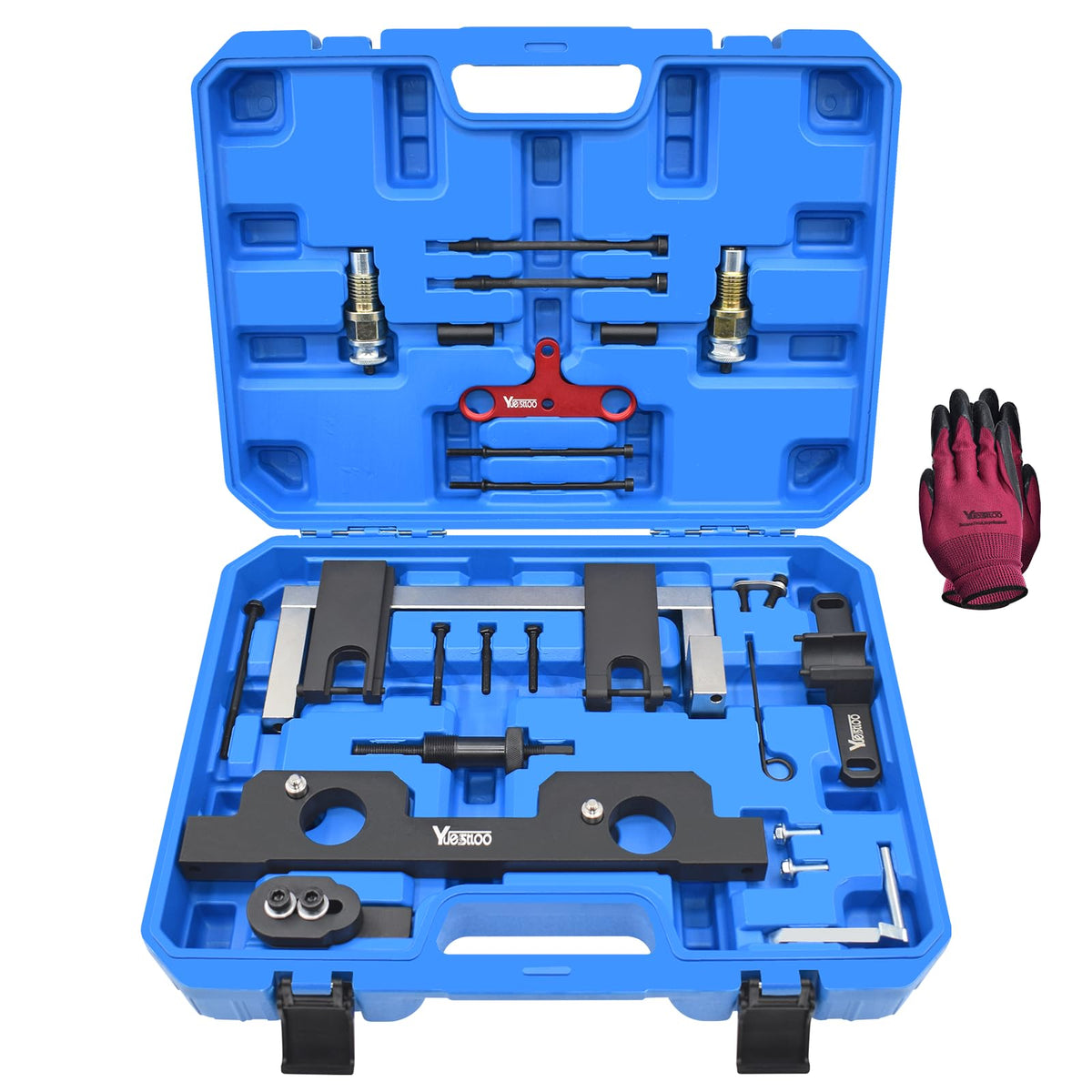 Yuesstloo front case layout showing organized tools and quick access benefit
