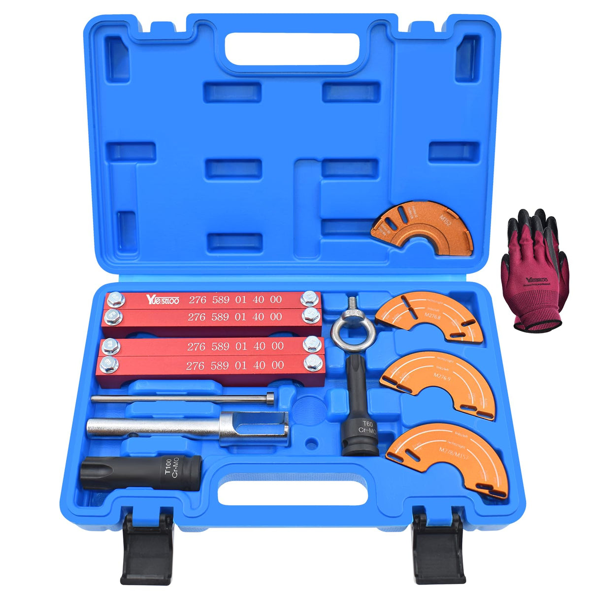 Yuesstloo front case and tools showing organized kit for fast access