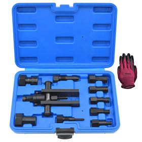 Yuesstloo open case showing organized collets and extractor, for fast access