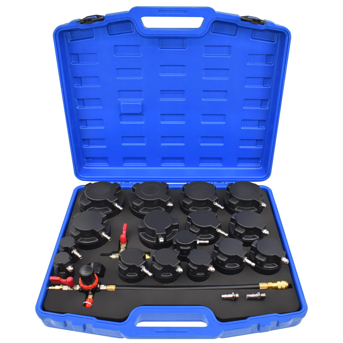 Yuesstloo front kit arranged showing complete tester set for quick diagnostics