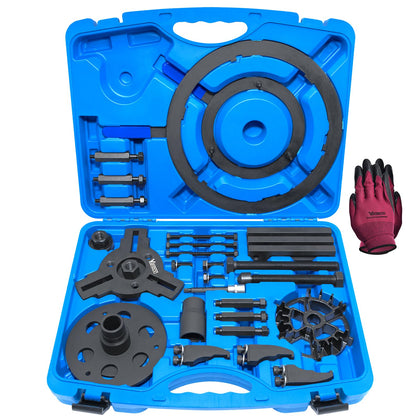 Yuesstloo kit front case view showing organized tools and portability