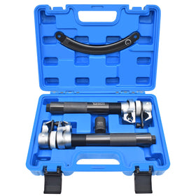 Yuesstloo front view showing packaged compressor kit and safe handling benefit