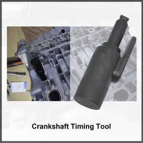 Yuesstloo tool installed on a Volvo engine demonstrating secure locking