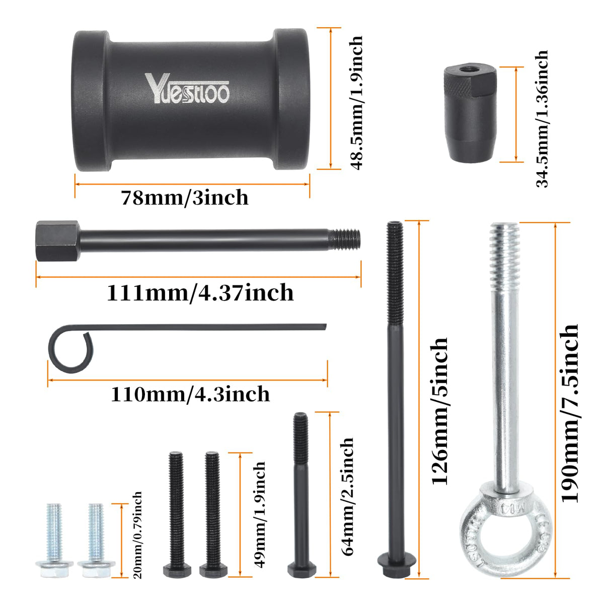 Yuesstloo kit in use on BMW engine providing reliable, repeatable positioning