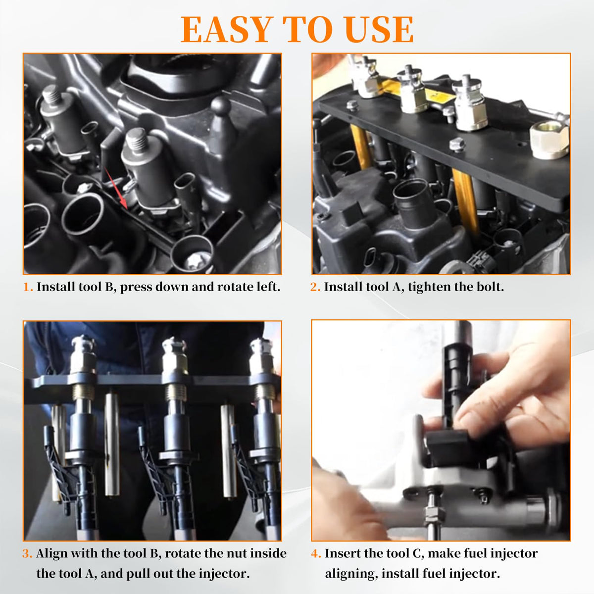 Yuesstloo labeled parts layout making identification quick and easy