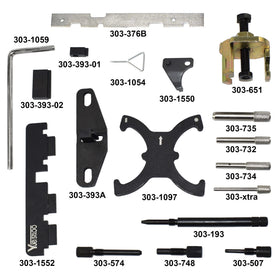 Yuesstloo close-up of locking pins showing hardened finish and precise fit for durability