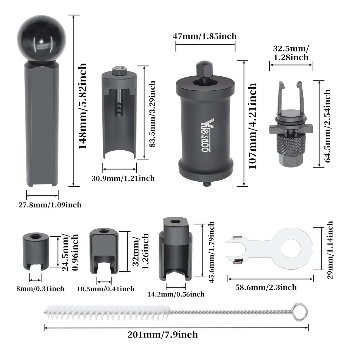 Yuesstloo molded carrying case organized to protect tools and speed up workflow