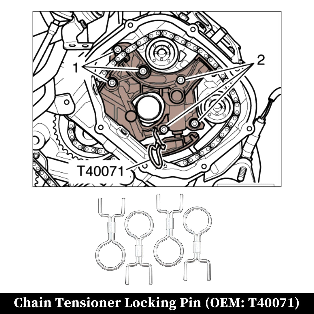 Yuesstloo OEM reference stamping visible for matching correct tool numbers