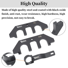 Yuesstloo organized carrying case with fitted slots improving transport and part protection