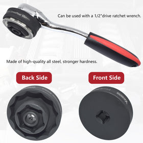 Yuesstloo next to ruler showing compact size and workshop convenience