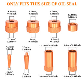 Yuesstloo seals and gloves close-up showing included replacement seals for leak prevention