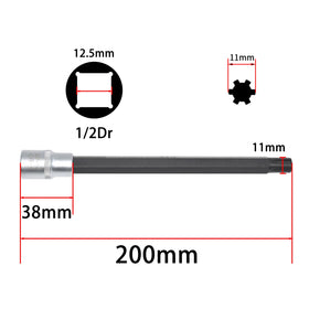 Yuesstloo size comparison with ruler showing compact kit dimensions for storage benefit