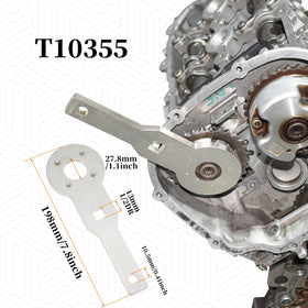 Yuesstloo sprocket holder wrench pictured holding cam sprocket securely during service