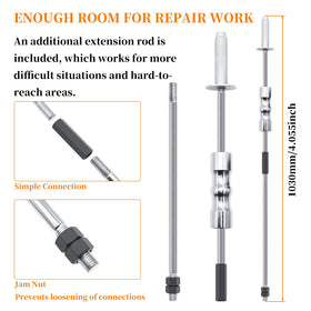Yuesstloo steel cable adapter for flexible attachment and controlled extractions