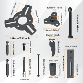 Yuesstloo tools arranged on workbench for efficient workflow