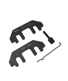 Yuesstloo tools fitted inside molded carry case for organized transport