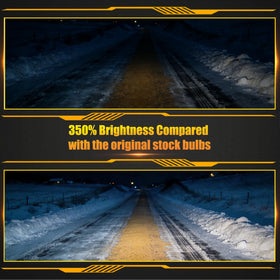 YUFANYA installed Y3-H4 in headlight housing providing brighter roadway illumination