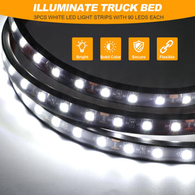YUGUANG close-up of dense LED array highlighting bright cool-white light output