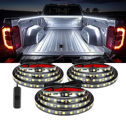 YUGUANG front packaging showing three 60-inch LED strips for quick identification and benefit