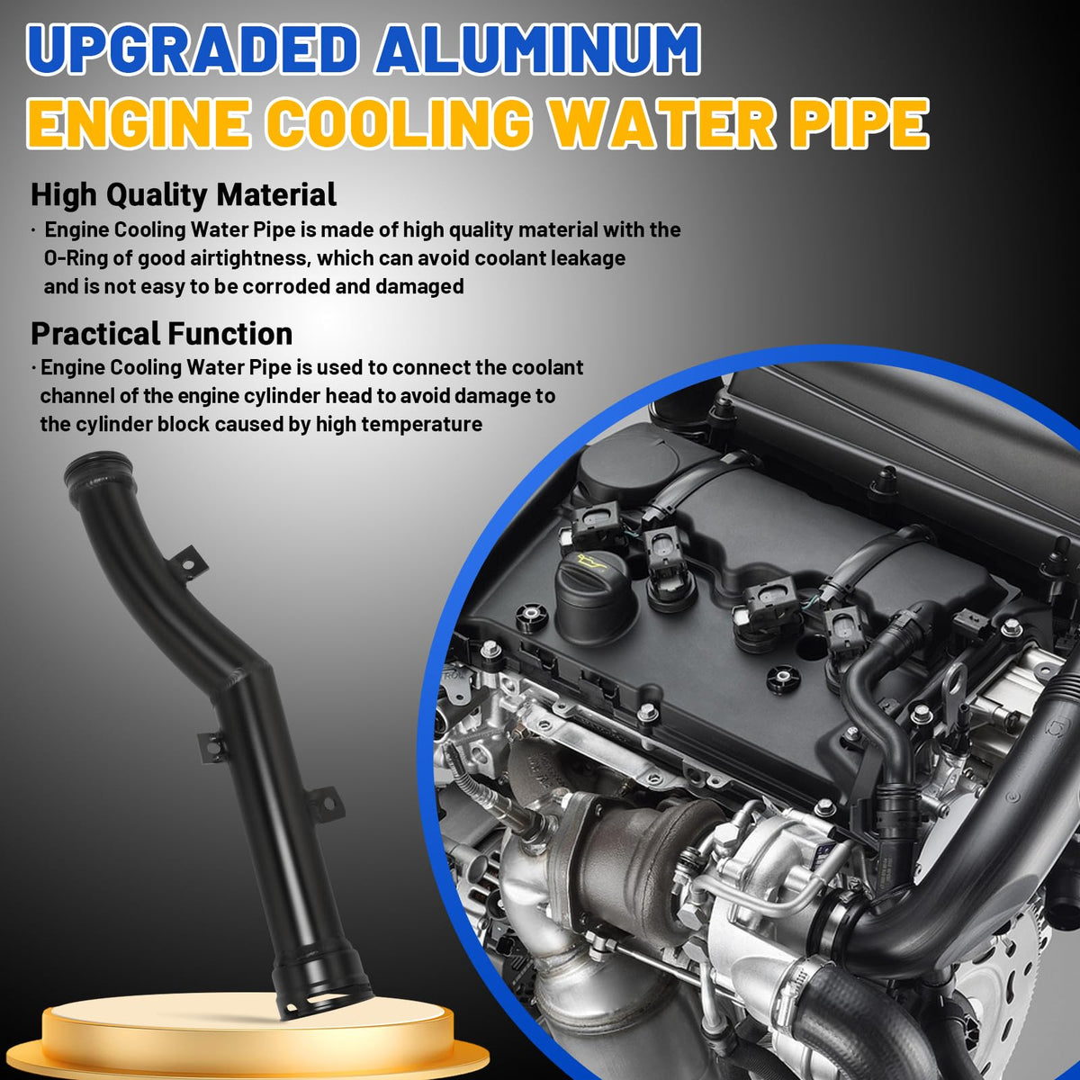 YUHAILOU anodized surface texture detail highlighting corrosion resistance