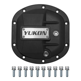 Yukon Gear & Axle front view diff cover showing rugged construction benefit protection