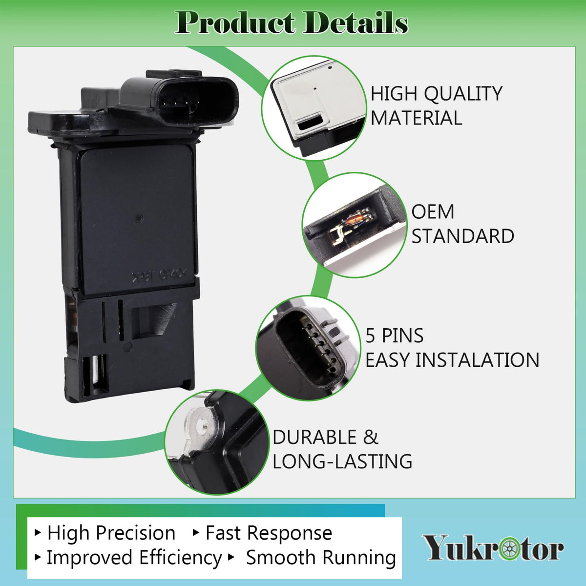 Yukrotor installed in engine bay demonstrating correct placement and benefit
