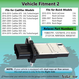 Yukrotor MAF mounted in intake demonstrating proper placement and reliability