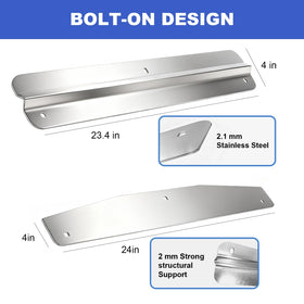 Yuleimy close-up of stainless edge detail highlighting corrosion resistance and longevity