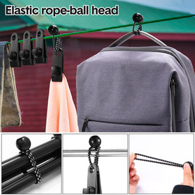 Yulejo clip securing RV awning edge illustrating tensioning and wind resistance benefits