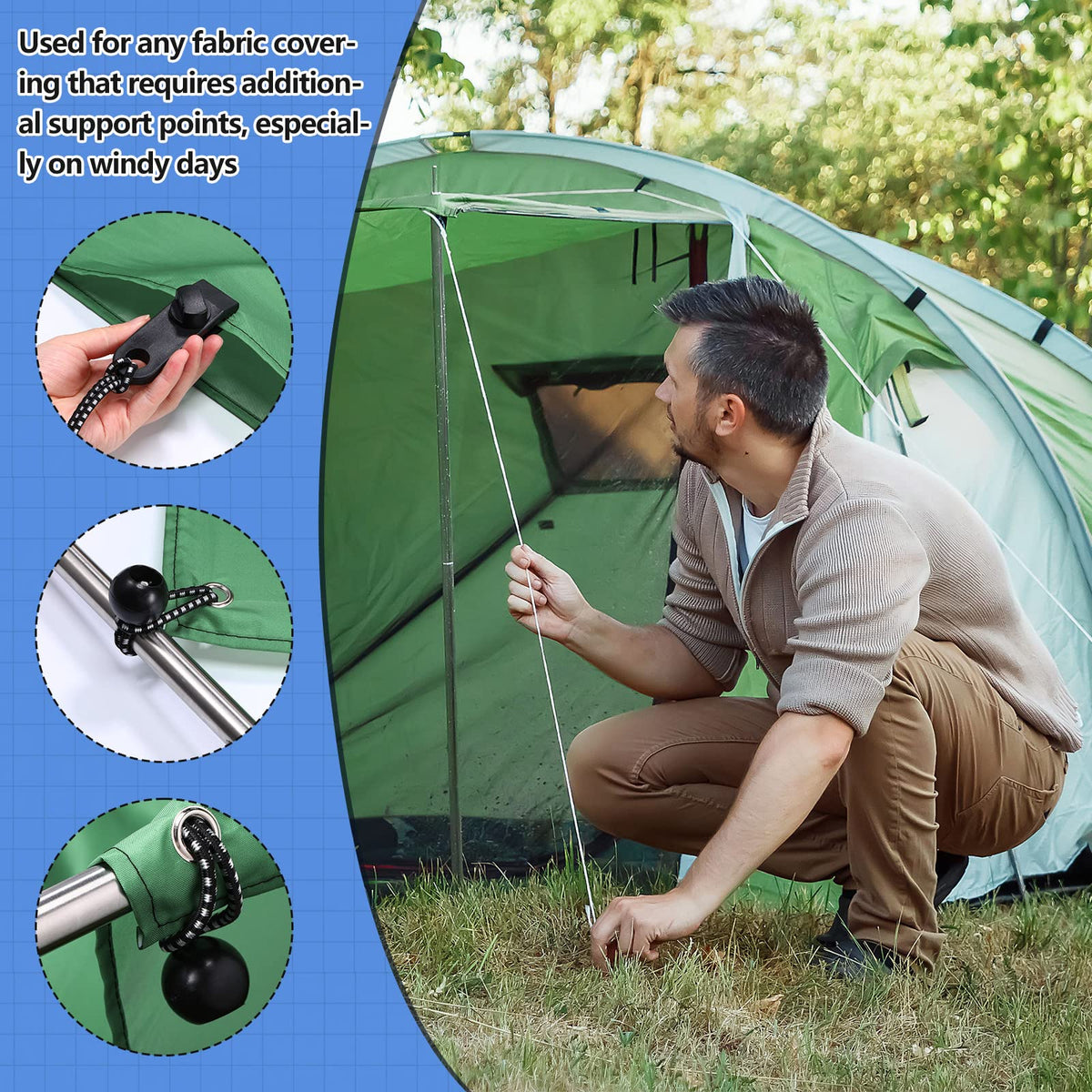 Yulejo clip held in hand for scale showing compact size and easy handling benefit
