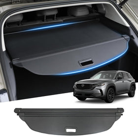 Yumemoo front view installed in CX-50 showing seamless fit and refined look