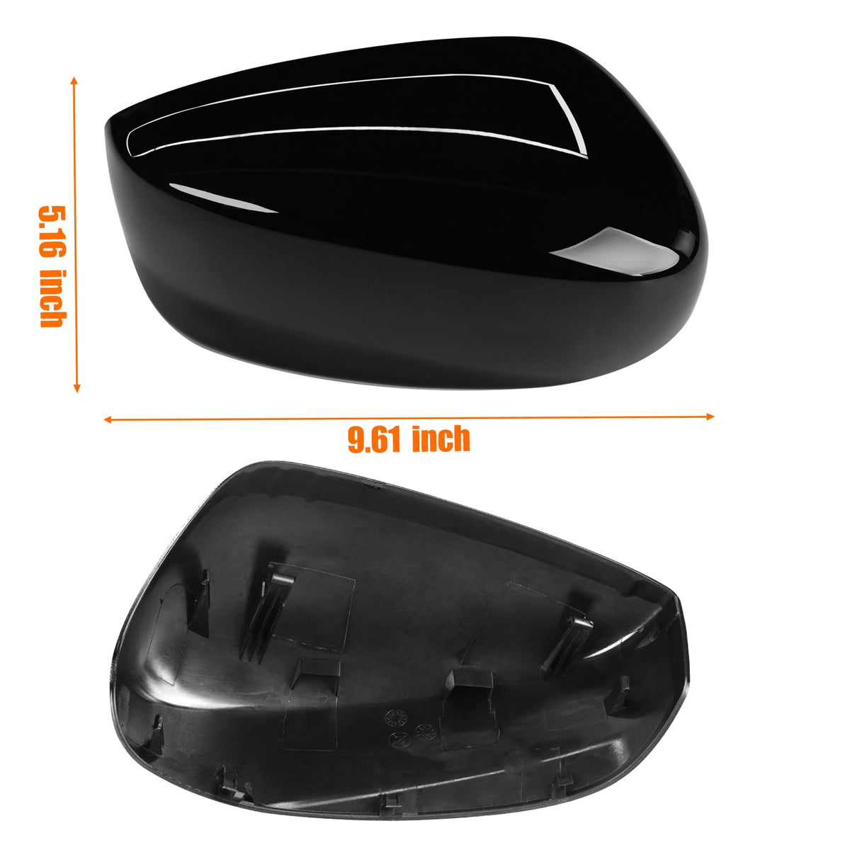 Yumzeco lifestyle view of Accord with new mirror covers adding refreshed curb appeal