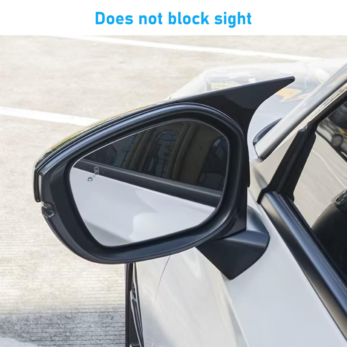 Yumzeco pair of mirror covers in packaging showing both driver and passenger side parts