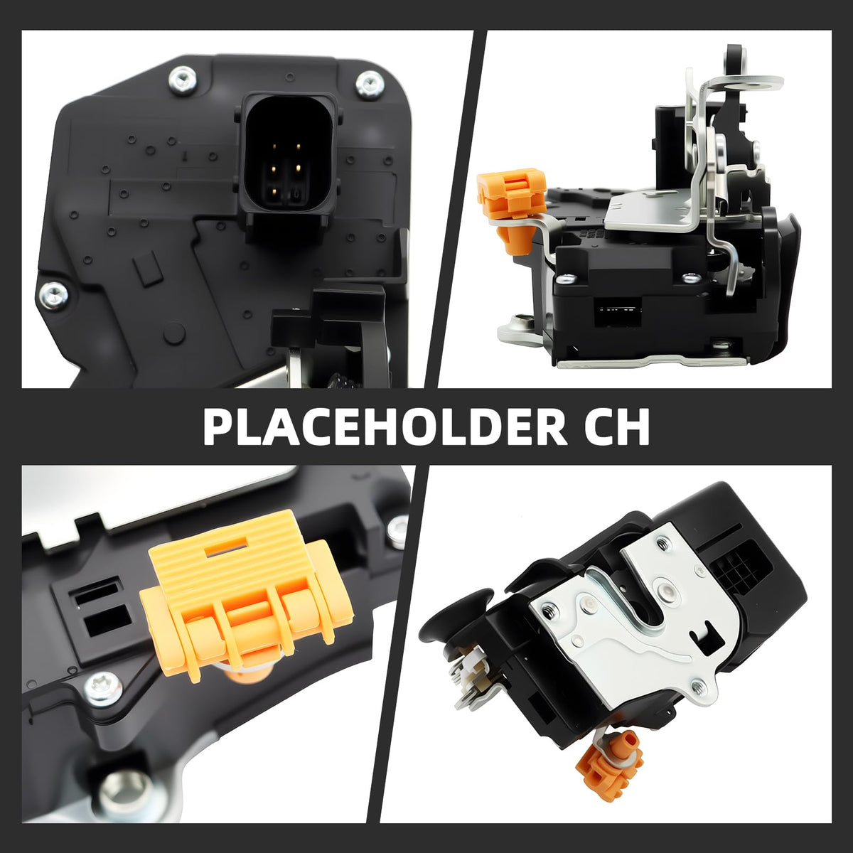 Yunnergo actuator electrical connector close-up showing plug compatibility benefit
