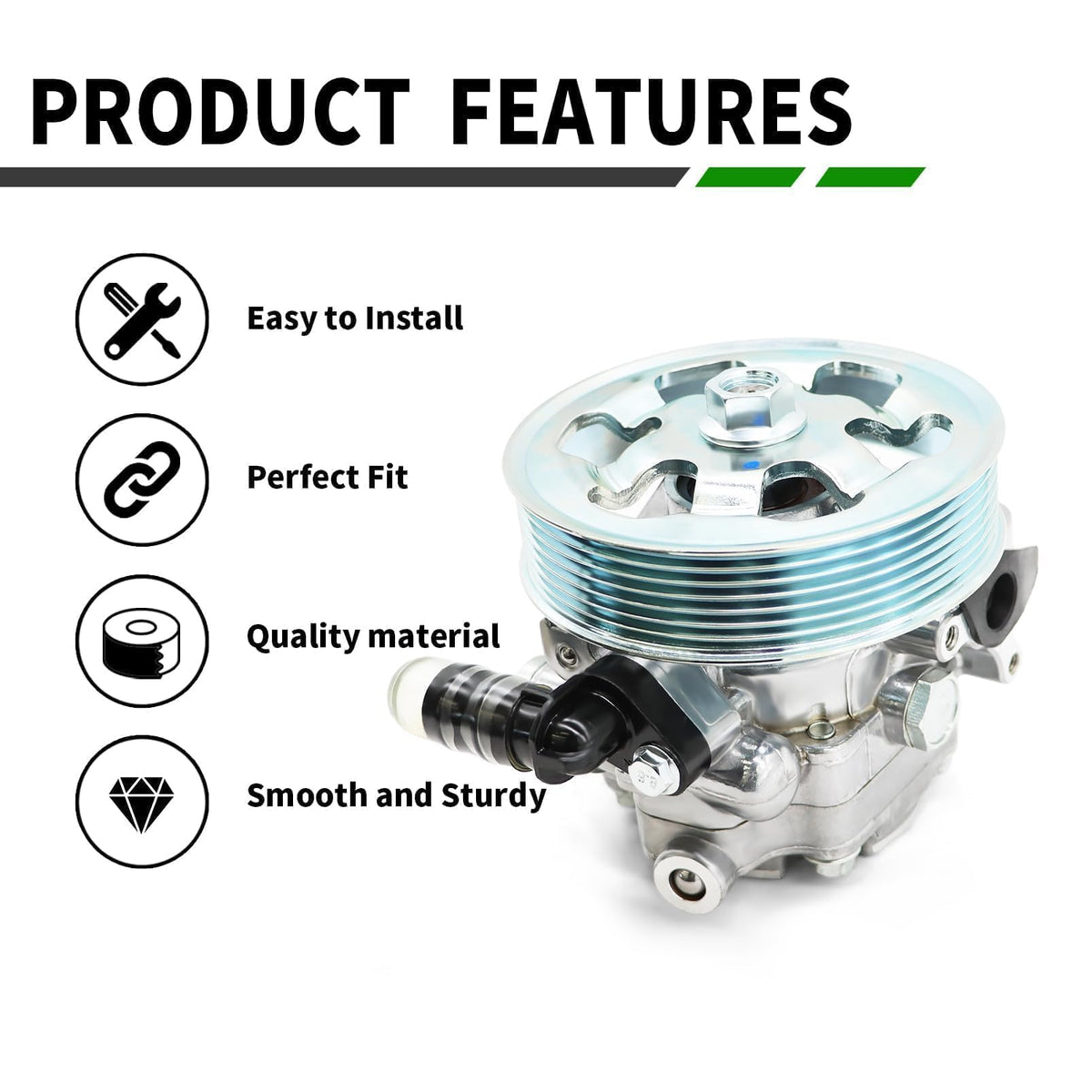 Yunnergo belt pulley detail illustrating high-efficiency transfer for better response