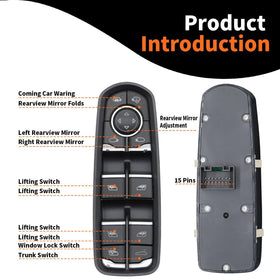 Yunnergo button detail closeup highlighting tactile design and quick response