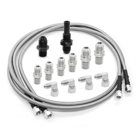 Yunnergo front packaging view showing complete cooler lines kit and benefit of all-in-one set