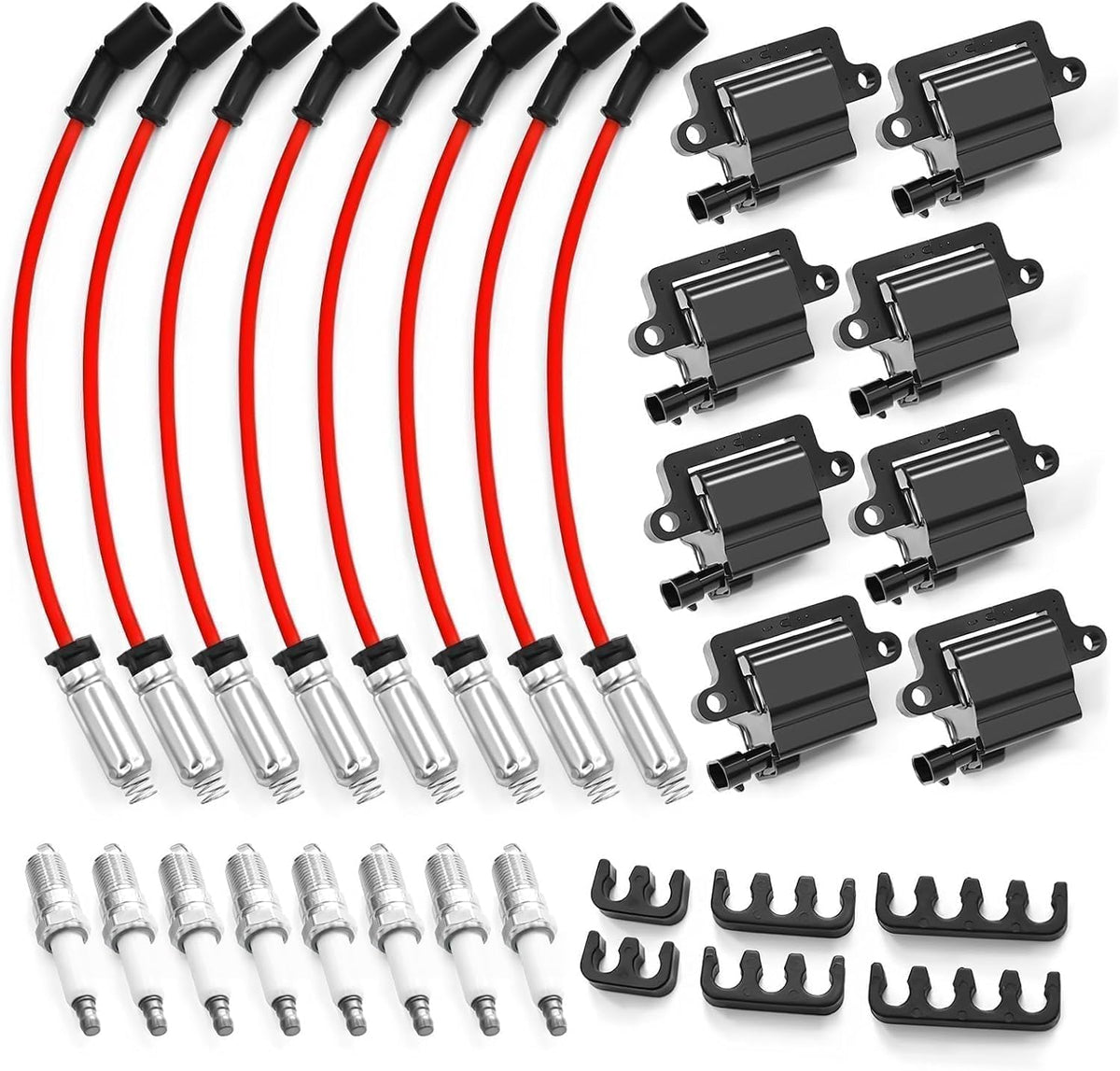 Yunnergo front packaging showing full 8-piece kit and included parts benefit clarity