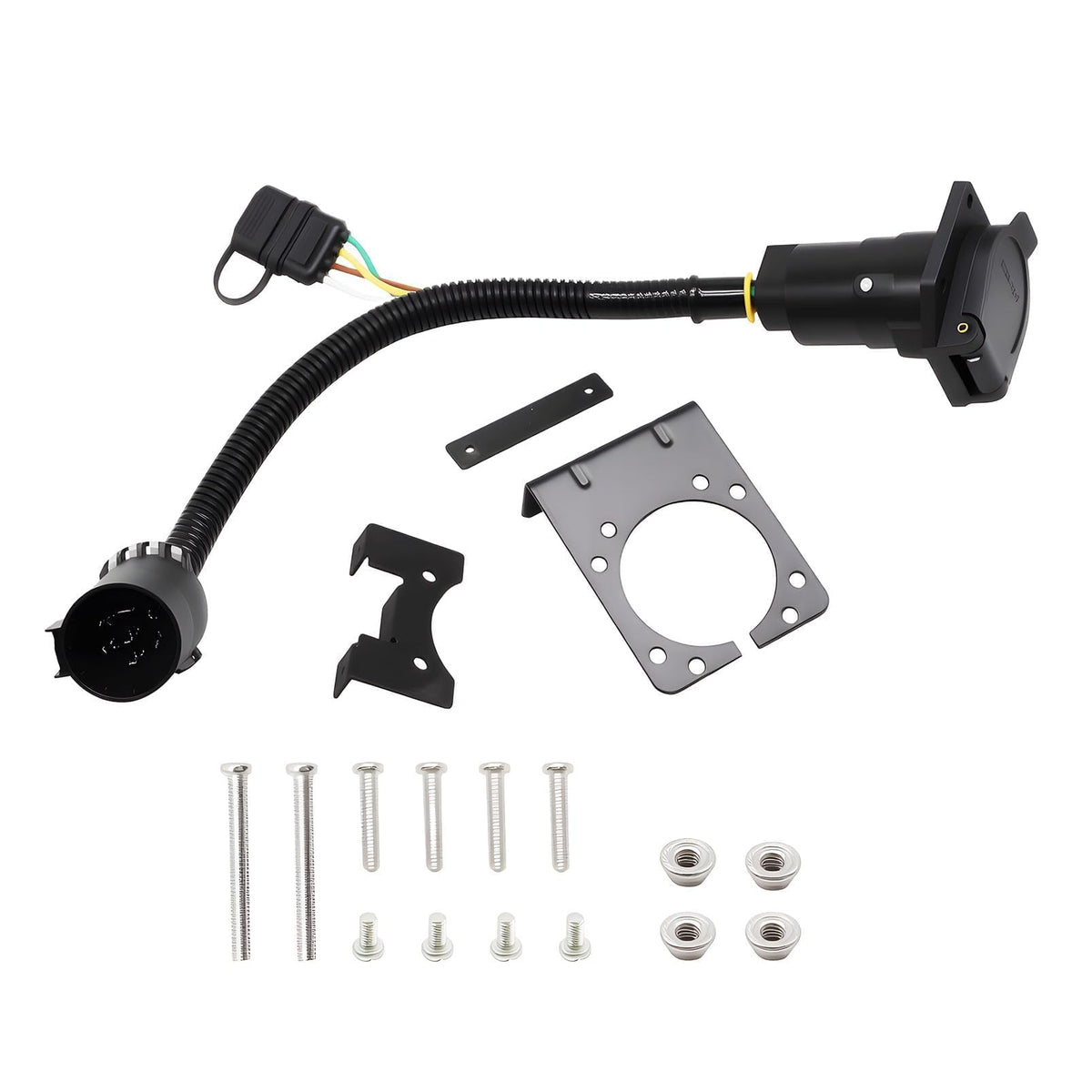 Yunnergo front view connector mounted showing easy access and improved towing reliability